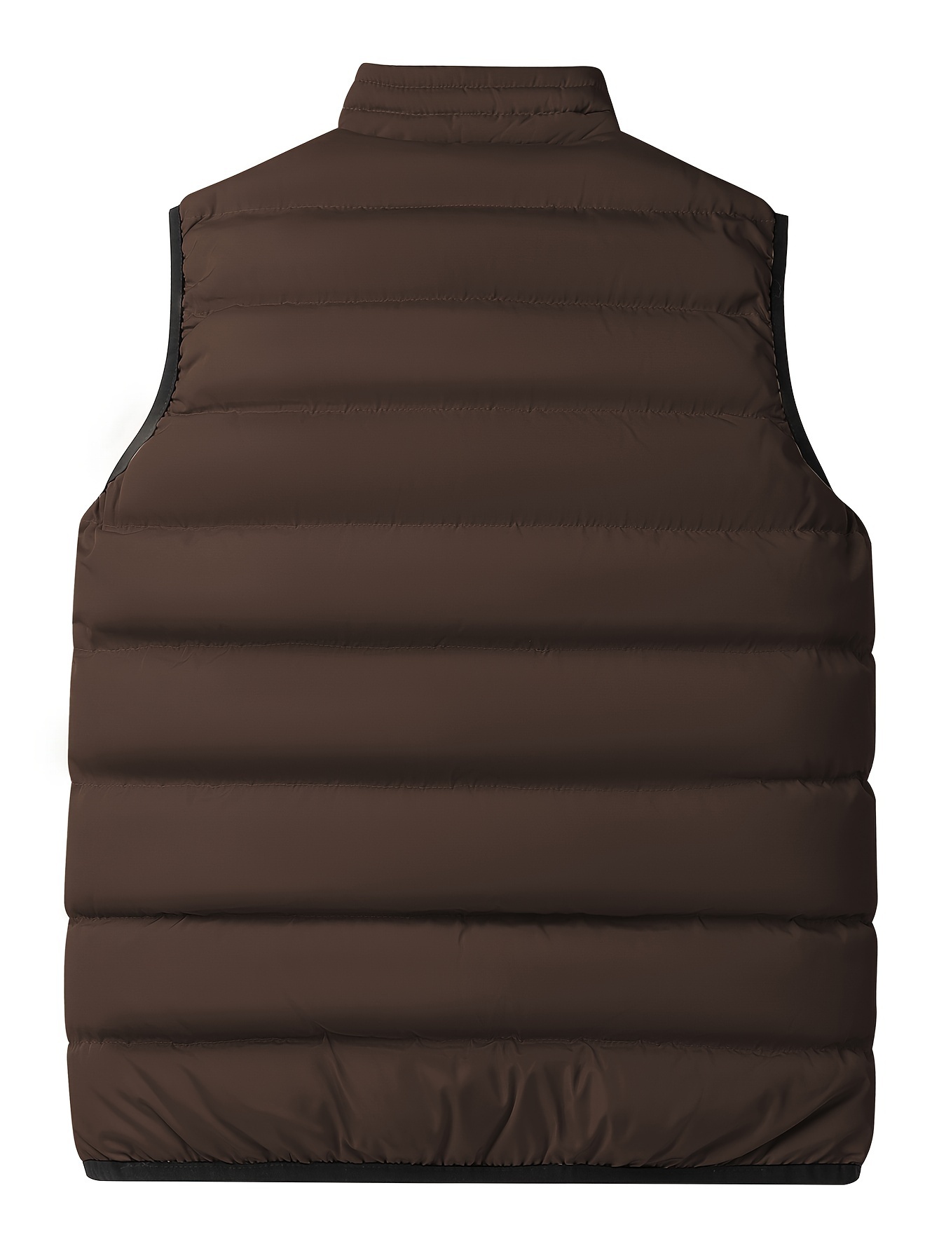 winter thick vest for men casual black warm padded sleeveless jacket best sellers details 1